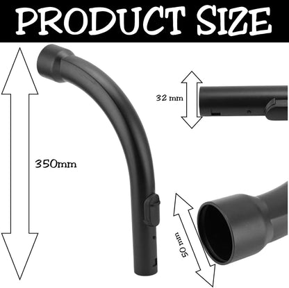 IBBAH Replacement 35mm Plastic Curved Bent Hose Handle
