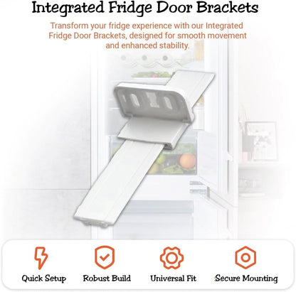 IBBAH Pack of 4 Integrated Fridge Door Sliders