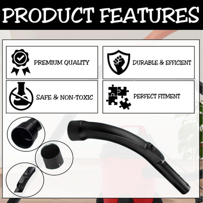 IBBAH Replacement 35mm Plastic Curved Bent Hose Handle