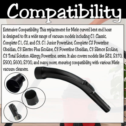 IBBAH Replacement 35mm Plastic Curved Bent Hose Handle