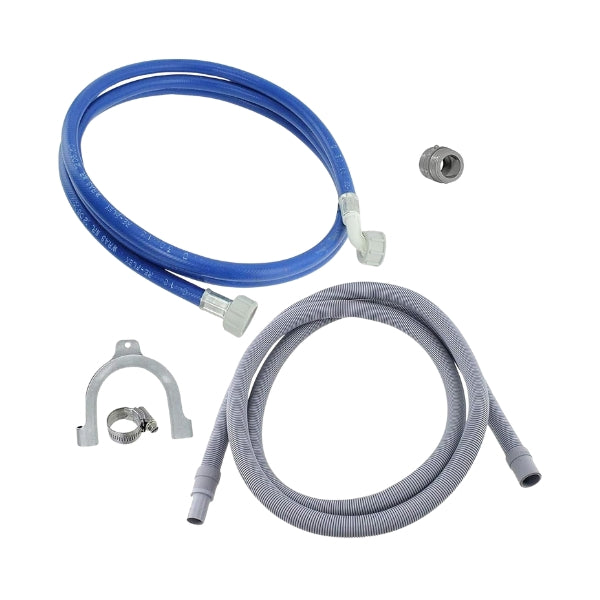 IBBAH Universal 2.5m Washing Machine Hose Extension Kit